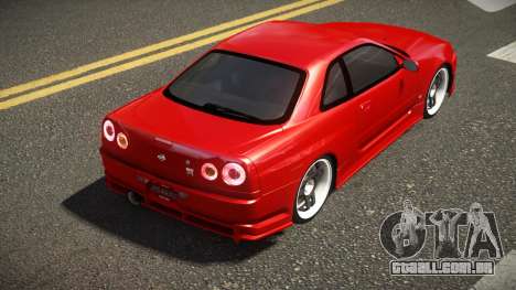 Nissan Skyline R34 GT-R SC V1.2 para GTA 4