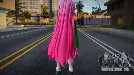 Skin de Moka Akashiya de manga y anime Rosario V para GTA San Andreas