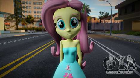 Fluttershy Party Dress para GTA San Andreas