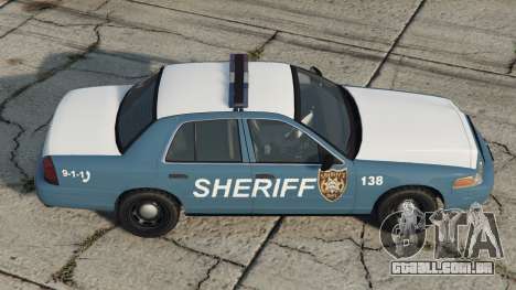 Ford Crown Victoria Sheriff Royal Air Force Blue