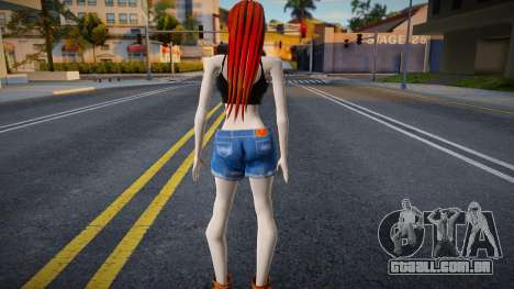 Skin de Revy del manga Black Lagoon para GTA San Andreas