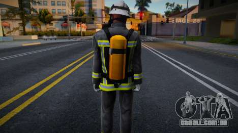 GTA Online Firefighter - SFFD1 para GTA San Andreas