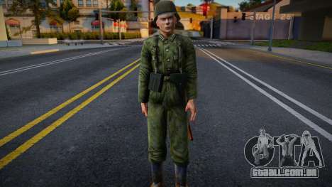 MG-Schutze ( Machine Gunner ) - M40 Tunic para GTA San Andreas