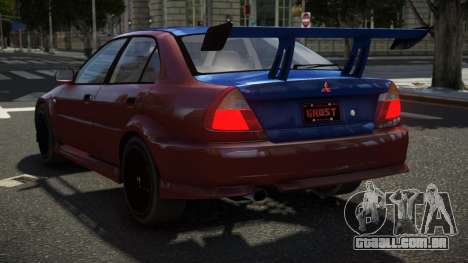 Mitsubishi Lancer Evolution VI WR V1.2 para GTA 4