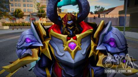 Skin Lord De Mordekaiser Con Arma para GTA San Andreas