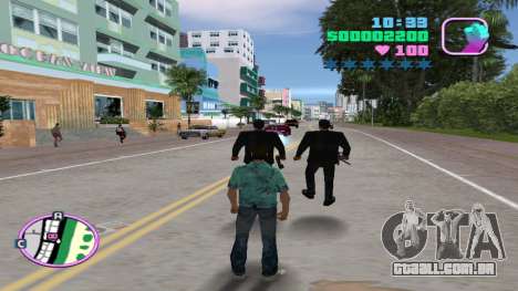 Os guarda-costas em ternos pretos para GTA Vice City
