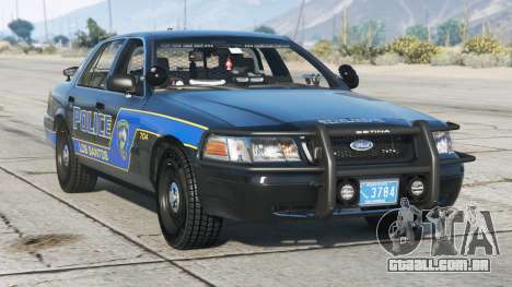 Ford Crown Victoria Police Japanese Indigo