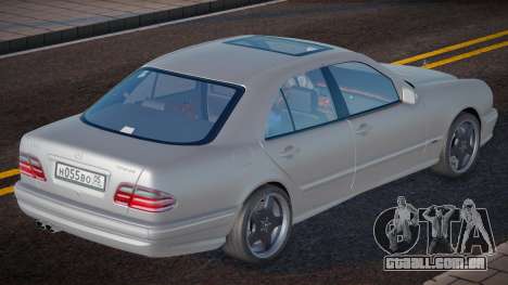 Mercedes-Benz E55 W210 AMG Ahmed para GTA San Andreas