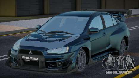 Mitsubishi Lancer X Dia para GTA San Andreas