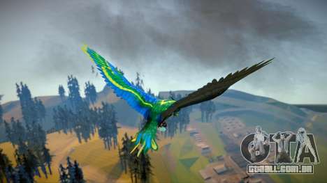 Mod Convertirse en Pájaro GTA V Falco Abeto livr para GTA San Andreas