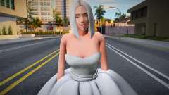 Menina no vestido de noiva para GTA San Andreas