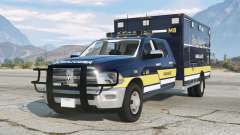 Ram 3500 Mega Cab Ambulance Blue Whale para GTA 5