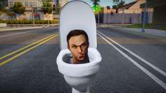 Skin De Skibidi Toilet Cabeza De Nick Left 4 Dea para GTA San Andreas