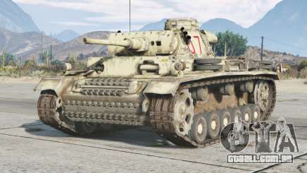 Flammpanzer III para GTA 5