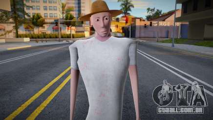 Skin De El Silbón O O Homem do Apito Leyenda Vene para GTA San Andreas