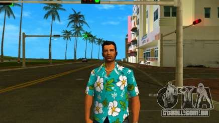 Tommy Skin Flowers para GTA Vice City