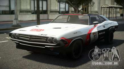 1971 Dodge Challenger Racing S1 para GTA 4