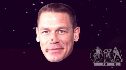 O rosto de John Cena em vez da lua para GTA San Andreas