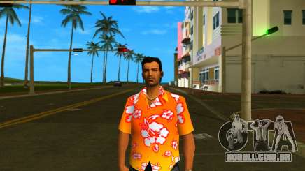 Tommy Skin Funky Orange para GTA Vice City