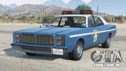 Bravado Greenwood Highway Patrol para GTA 5