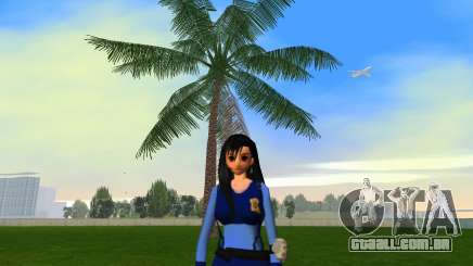 Tifa Police Girl para GTA Vice City