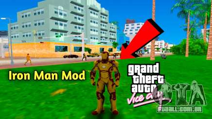 Homem de Ferro Mod para GTA Vice City