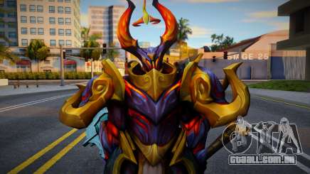 Skin Infernal De Mordekaiser Con Armas para GTA San Andreas