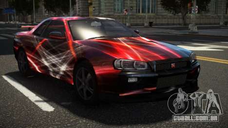 Nissan Skyline R34 XR-Z S6 para GTA 4