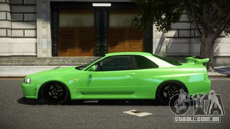 Nissan Skyline R34 SC V1.1 para GTA 4