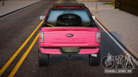 Ford F-150 Custom 2021 Red para GTA San Andreas