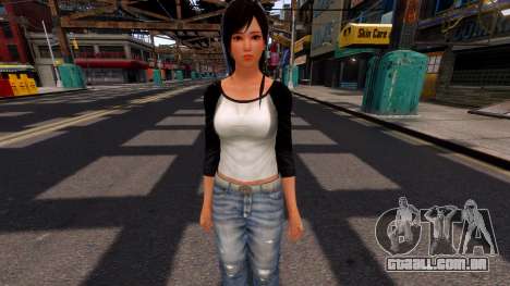 Kokoro Sport DLC from Dead or Alive 5 Street para GTA 4