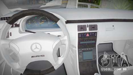 Mercedes Benz W210 E55 96 Interior - Gray Orion para GTA San Andreas