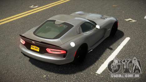 Dodge Viper SRT XS V1.3 para GTA 4