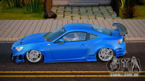 Toyota GT86 Blue para GTA San Andreas