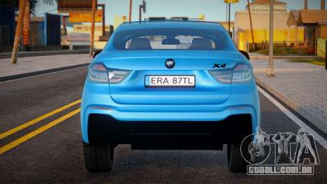 BMW X4 F26 Euro Placa para GTA San Andreas