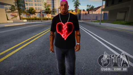 Heart T-Shirt para GTA San Andreas