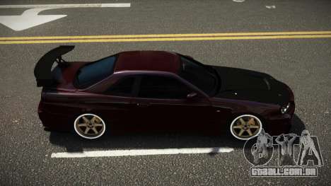 Nissan Skyline R34 GT-R Spec-V ST V1.2 para GTA 4