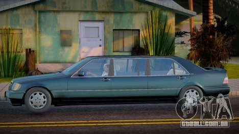 Mercedes-Benz W140 Pullman para GTA San Andreas