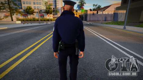 NYPD Winter para GTA San Andreas