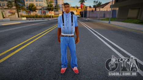 Man in Blue Clothes para GTA San Andreas