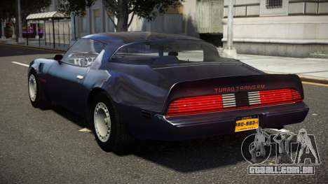 Pontiac Trans Am Turbo V1.2 para GTA 4