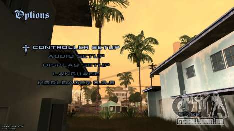 Remake de planos de fundo no menu v1 para GTA San Andreas