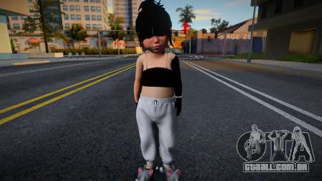 Baby Gangsta Girl para GTA San Andreas