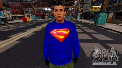 CR7 Cristiano Ronaldo Skin para GTA 4