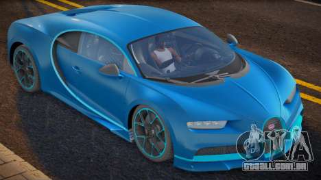 Bugatti Chiron Oper Style para GTA San Andreas