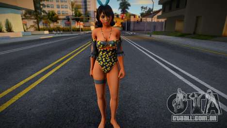 Josie Rizal in a sexy Simpsons swimsuit para GTA San Andreas