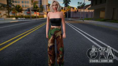 New Girl Blonde para GTA San Andreas