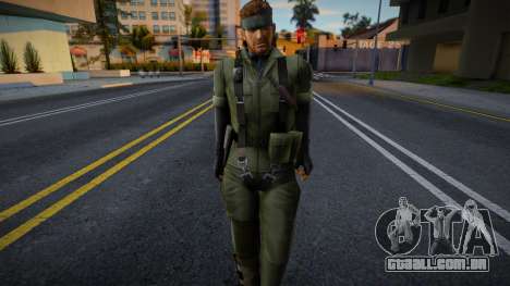 Naked Snake (with bandana and without eyepatch) para GTA San Andreas