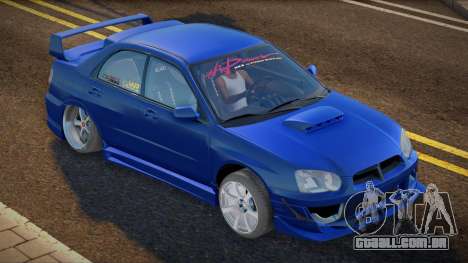 Subaru Impreza WRX STI BLUE para GTA San Andreas