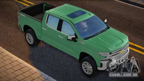 Chevrolet Silverado LTZ 2021 Green para GTA San Andreas